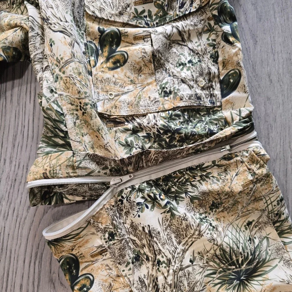 GameGuard Desert Camo Convertible Zip Off Cargo Pants Mens Small Cactus Print